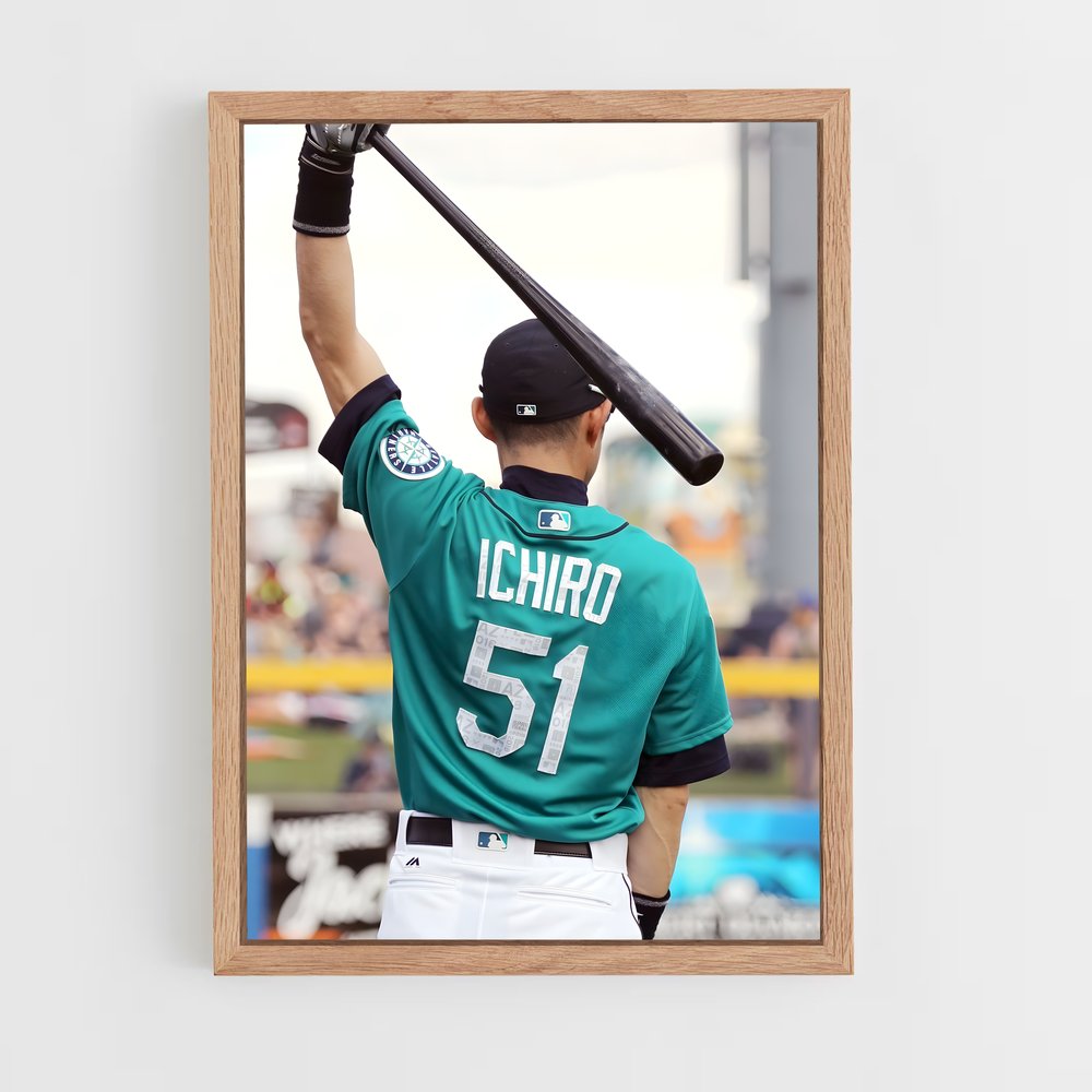 Poster Hitter Legend – affiche Baseball (vue 4)